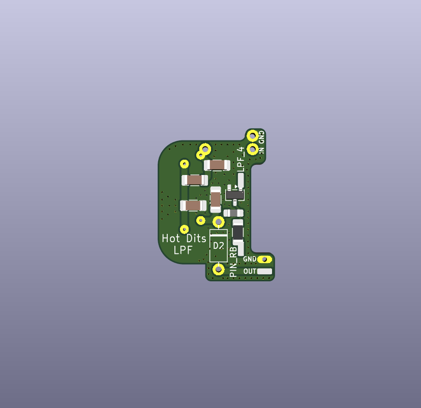 QMX 8 Band Mod - Internal Low Pass Filter - COMING SOON
